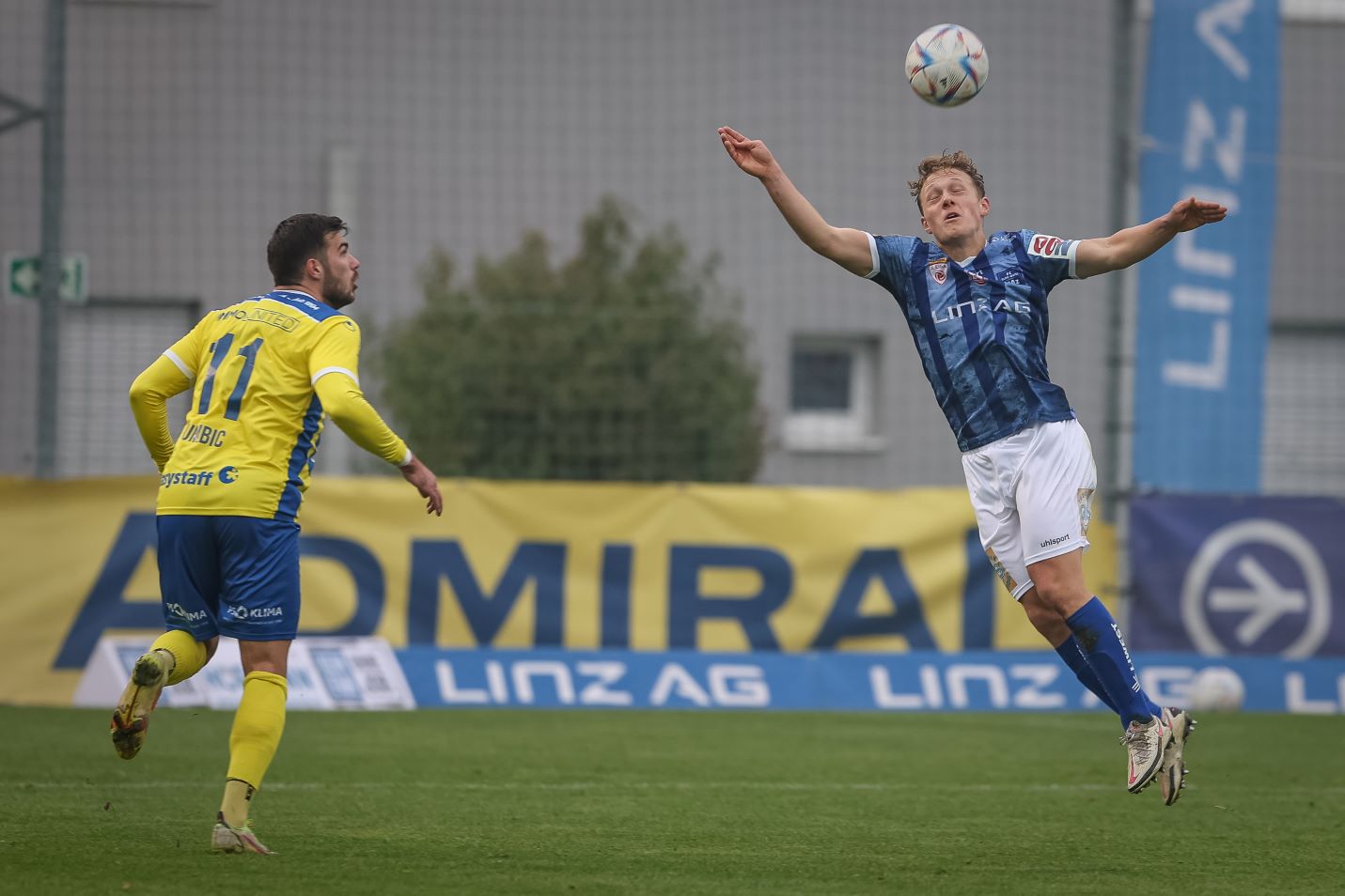 Fc Blau Weiß Linz Gewinnt Gegen Vienna Und überwintert Als Zweiter 2 Liga Ligaportal 