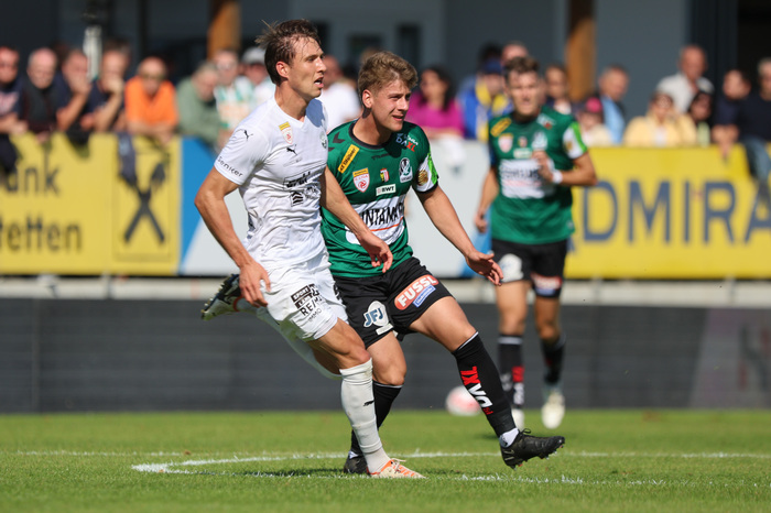 berger david sv ried bei sku amstetten 22 09 2024 schrockelsberger