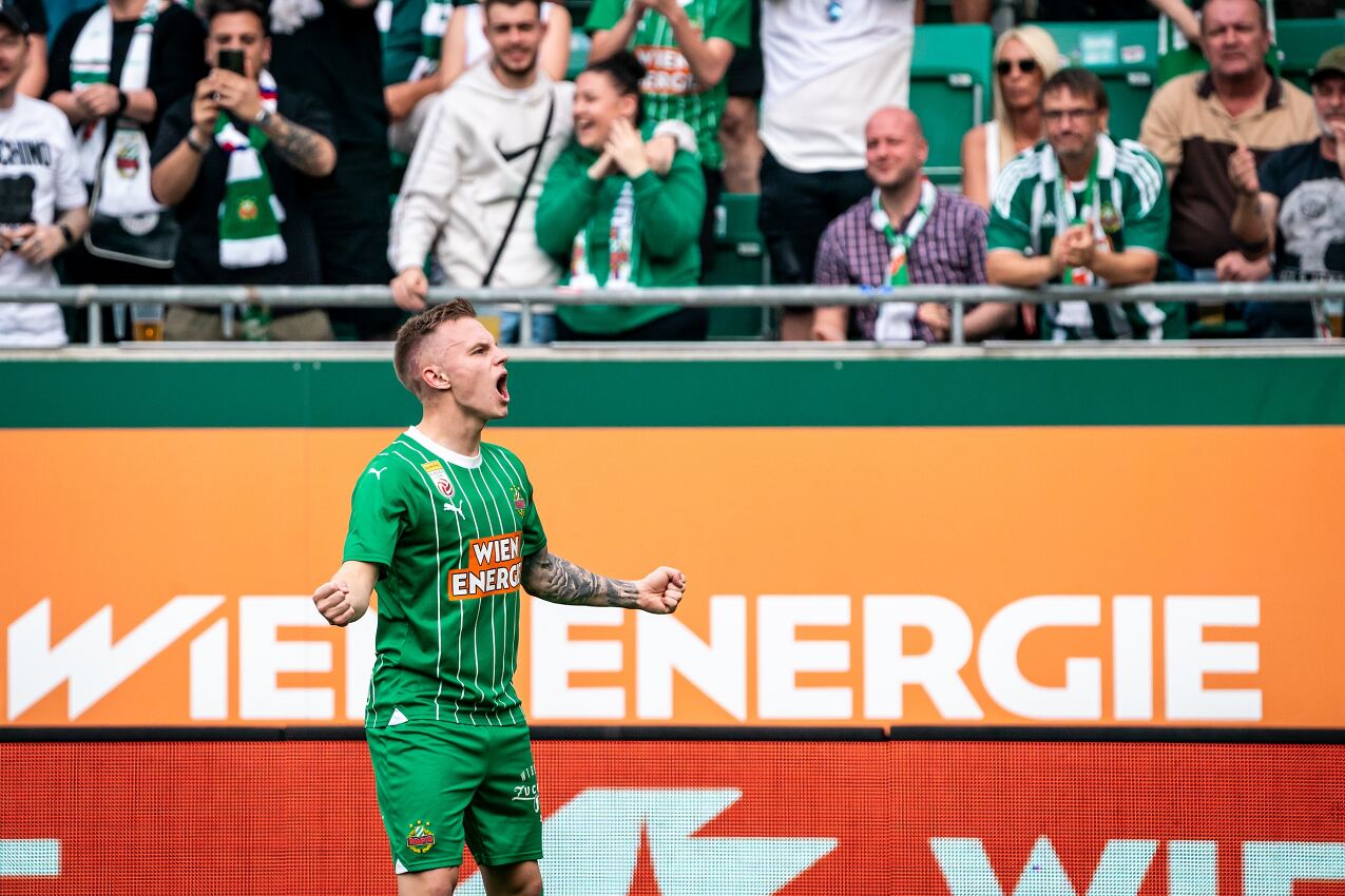 sk rapid bindet leihspieler jansson langfristig 28 05 2024 sk rapid biereder