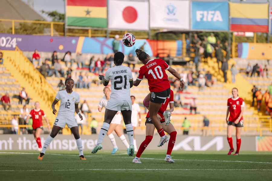 oefb u20 fraune wm premiere ghana 03 09 2024 jasmin walter