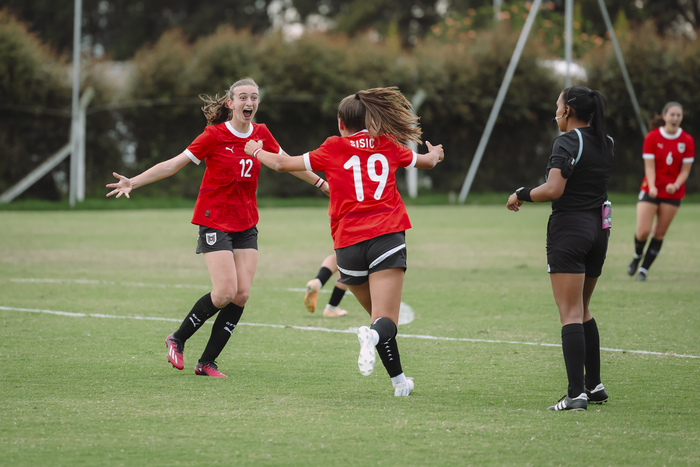 spinn greta oefb u20 frauen goldtor test venezuela walter jasmin