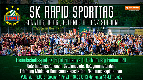 sk rapid sporttag frauen 16 06 2024