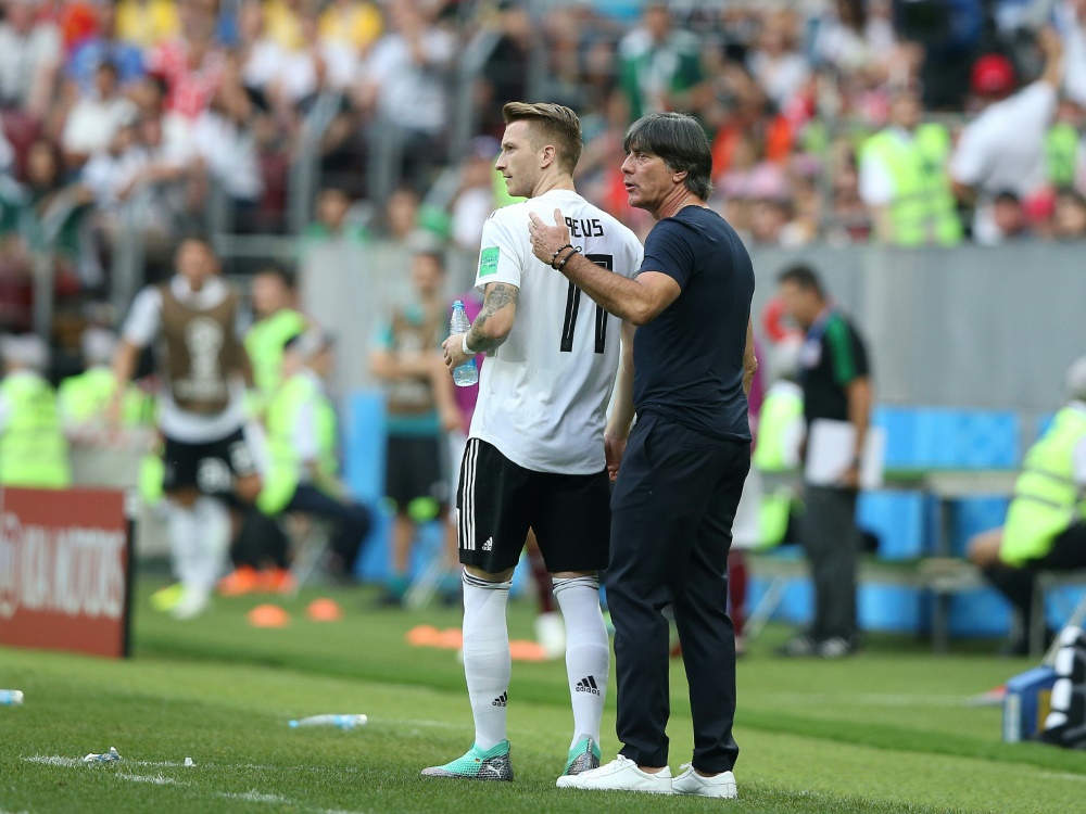 Marco Reus kann die Kritik an Löw nicht nachvollziehen