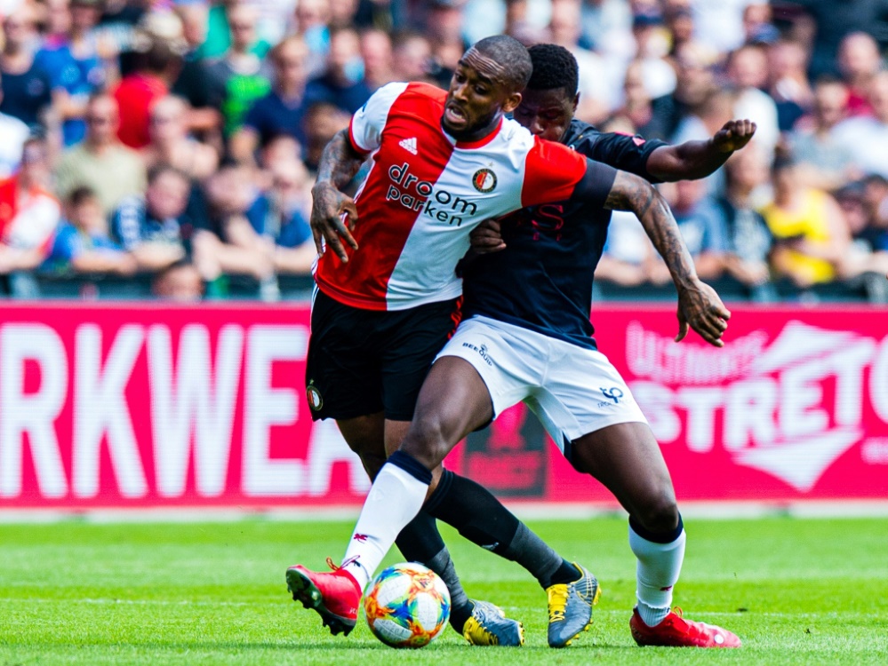 Ragnar Ache (r.) spielte zuletzt für Sparta Rotterdam