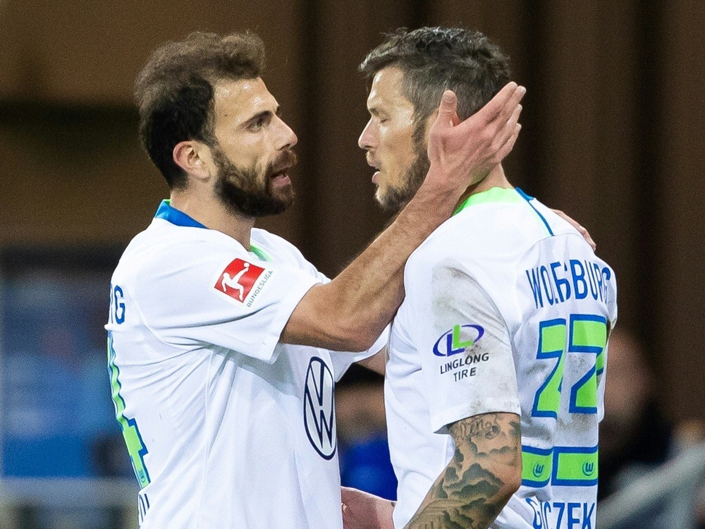 Die Torschützen: Admir Mehmedi (l.) und Daniel Ginczek