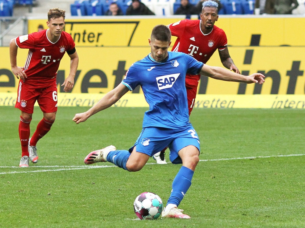 Kramaric traf gegen Bayern doppelt