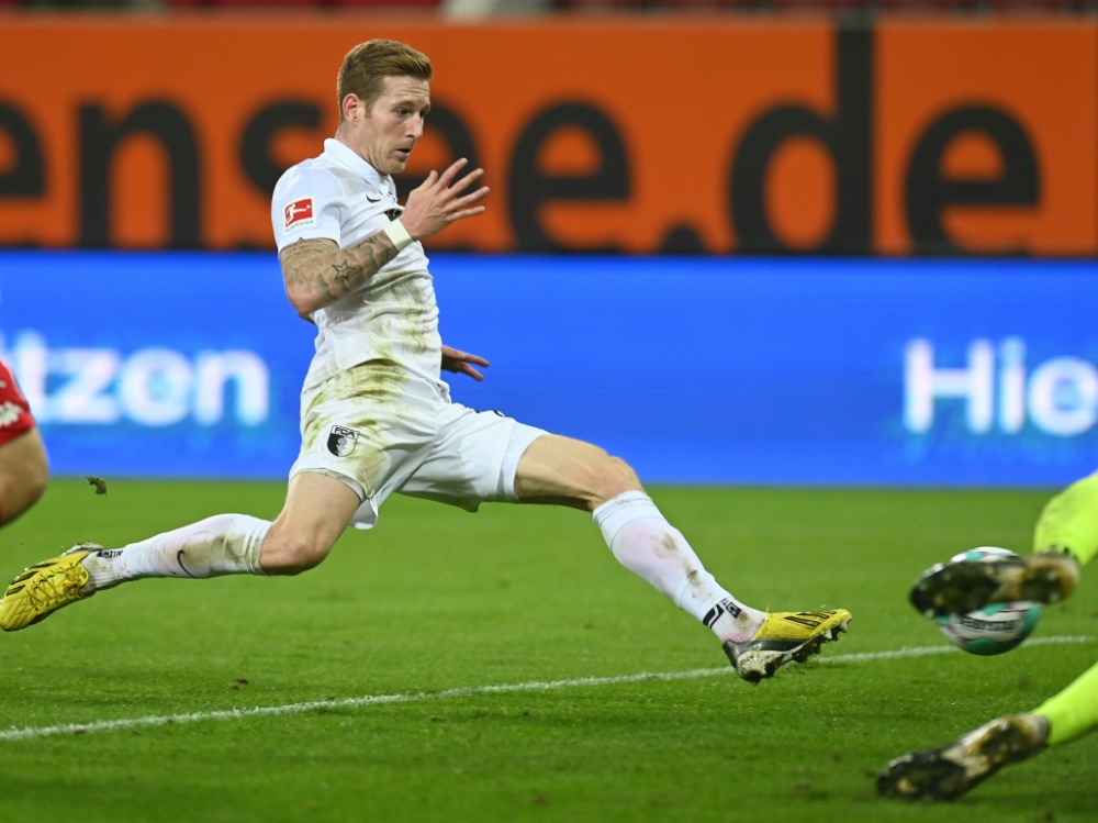 Andre Hahn beschert Augsburg den Sieg