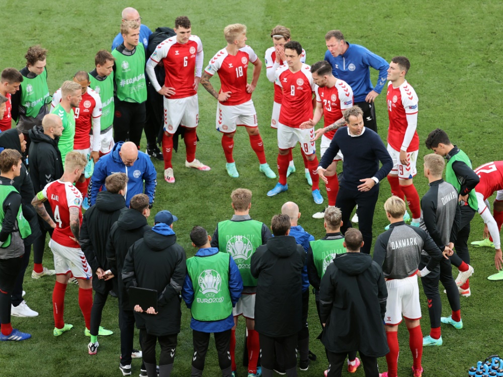 Die Dänische Mannschaft wird weiter an der EM teilnehmen