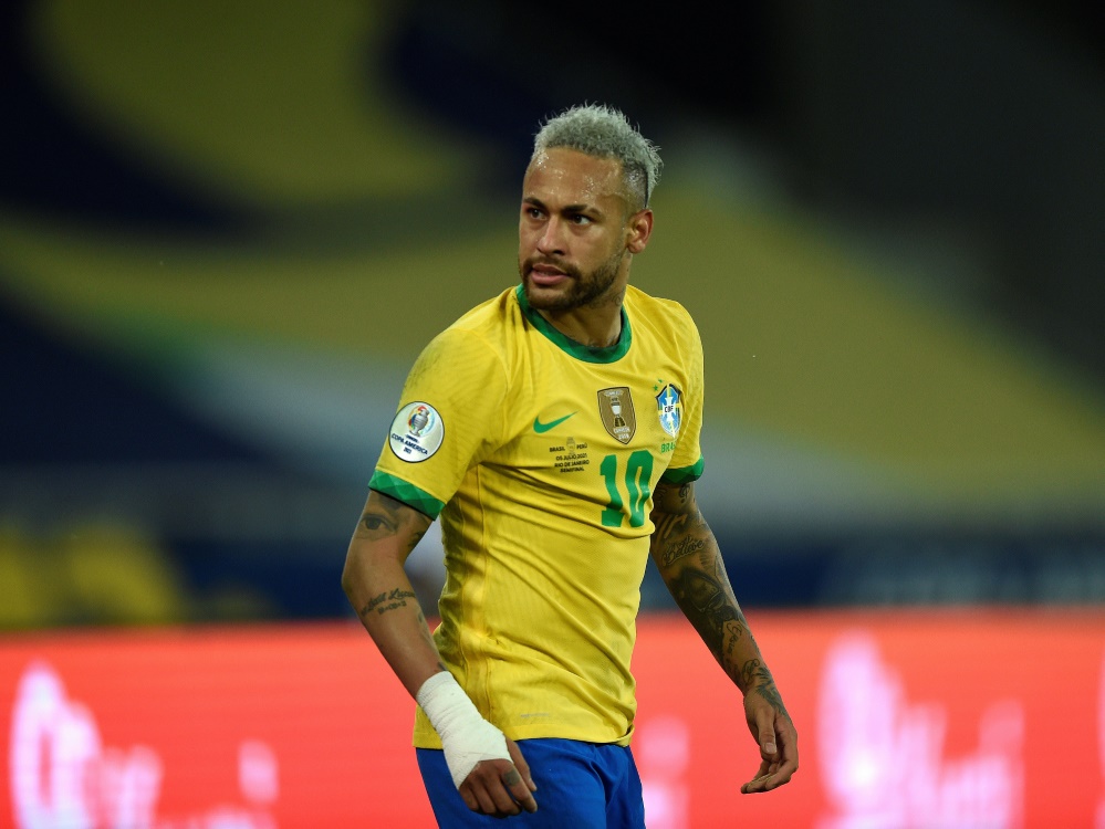 Neymar steht mit Brasilien im Finale der Copa America (Foto: SID)