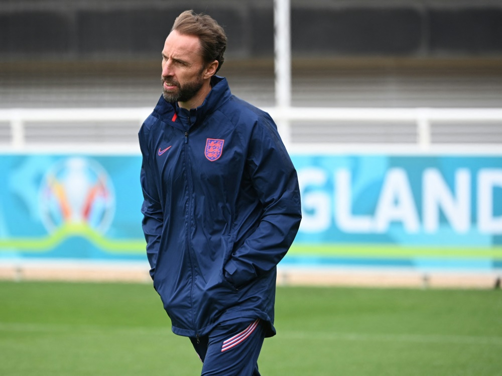 Gareth Southgate nimmt Druck von seiner Mannschaft (Foto: SID)