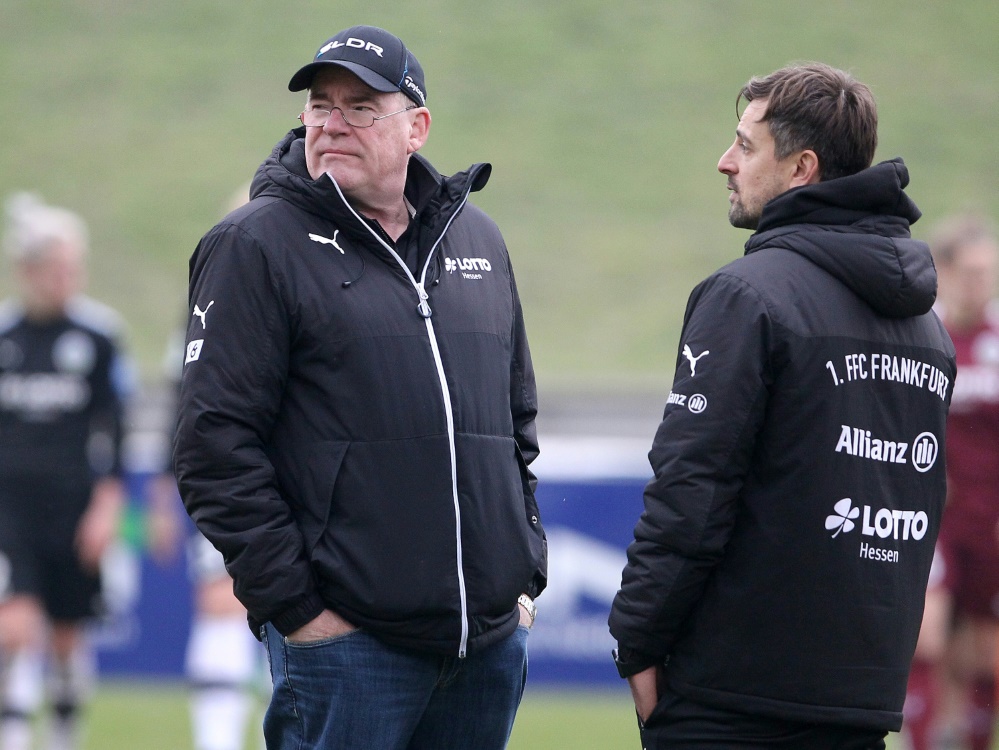 Siegfried Dietrich (l.) ist wieder zurück (Foto: SID)