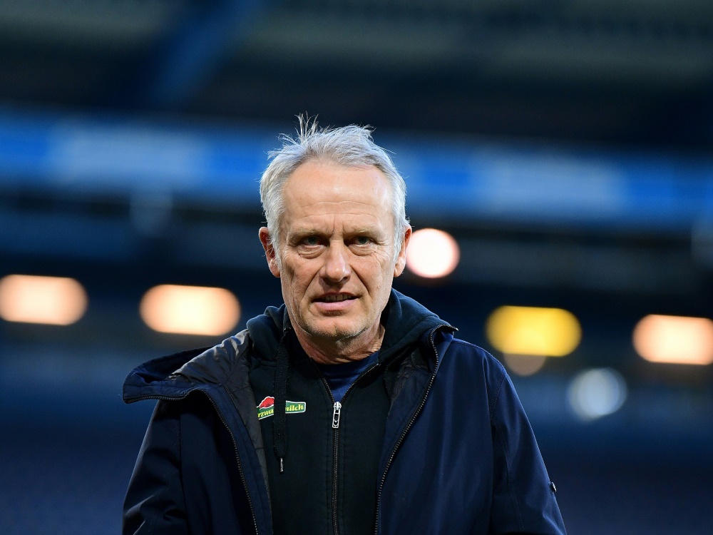 Erneuter Erstrunden-Erfolg für Christian Streich (Foto: SID)