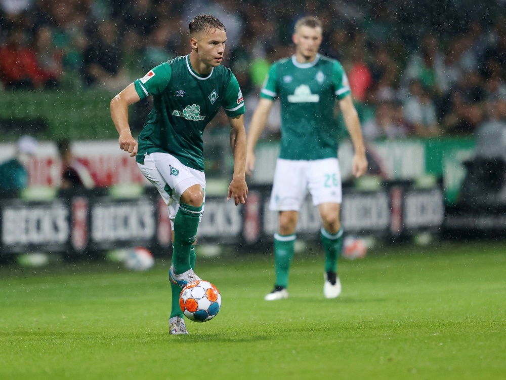 Niklas Schmidt bleibt weiterhin bei Werder (Foto: SID)