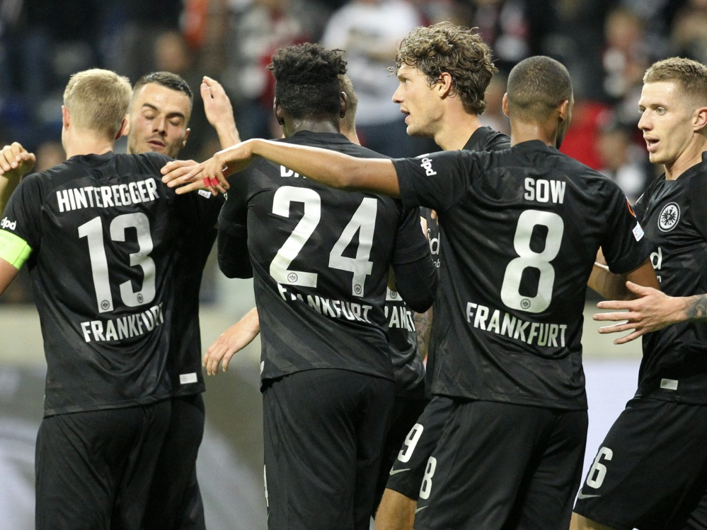 Frankfurt hofft auf Erfolgserlebnis im Europapokal (Foto: SID)