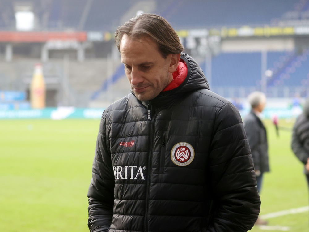 Rüdiger Rehm ist nicht mehr Trainer von Wehen Wiesbaden (Foto: SID)