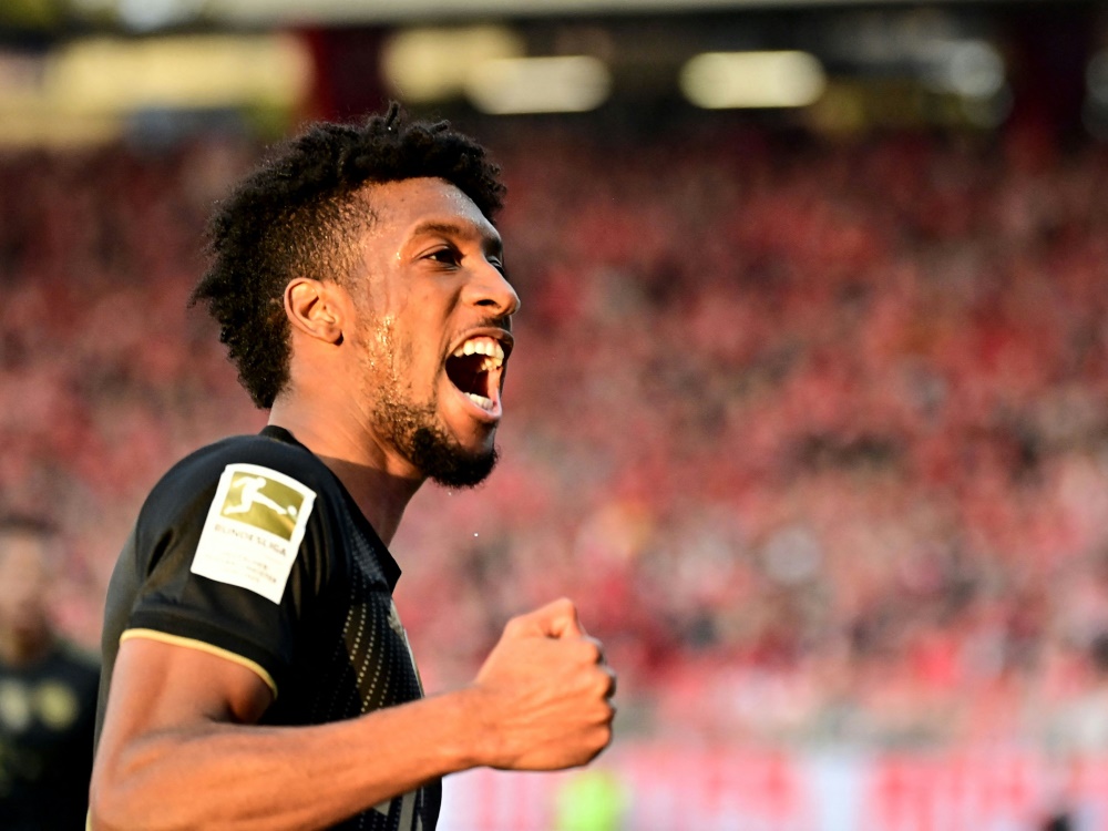 Verlängert laut L'Equipe beim FC Bayern: Kingsley Coman (Foto: SID)