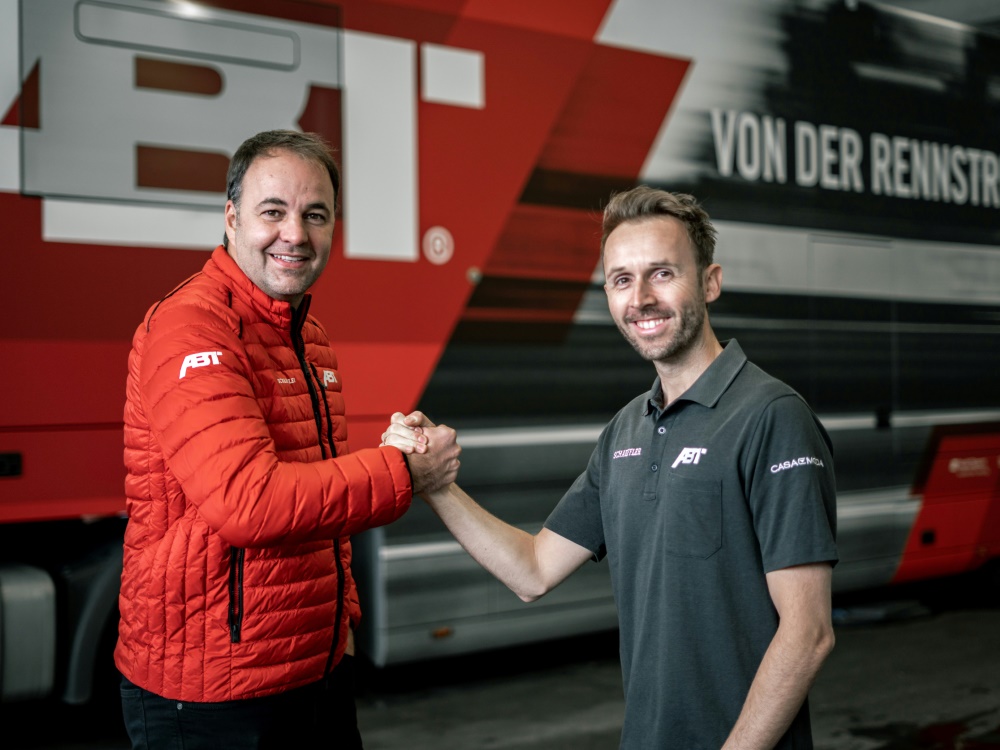 DTM: Der dreimalige Meister Rene Rast (r.) kehrt zurück (Foto: SID)