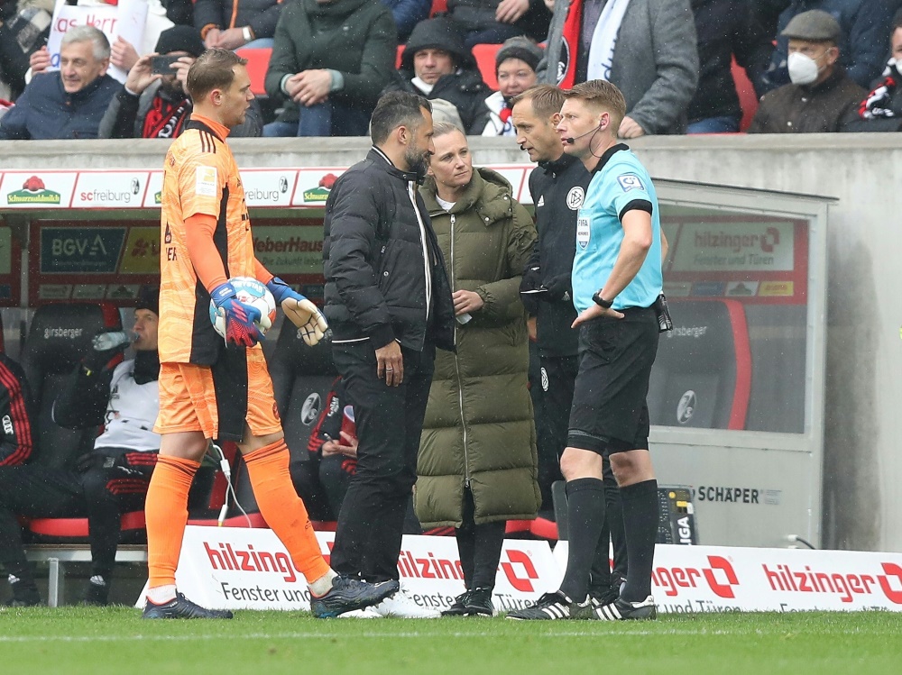 Wechselfehler der Bayern könnte SCF drei Punkte bringen (Foto: SID)