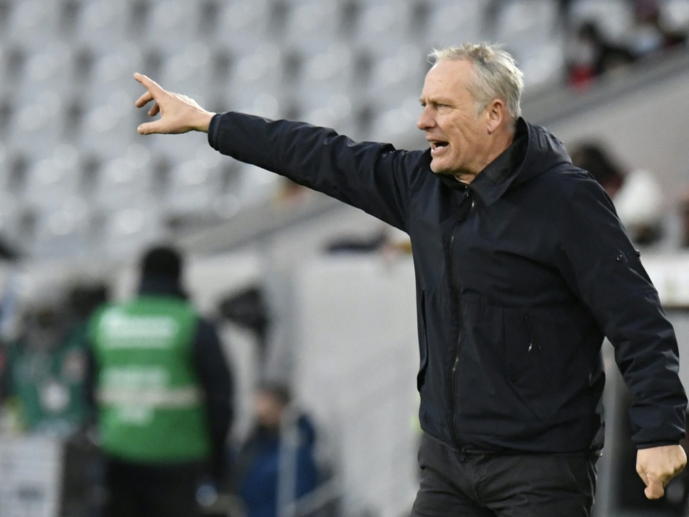 Christian Streich warnt vor dem VfL Bochum (Foto: SID)