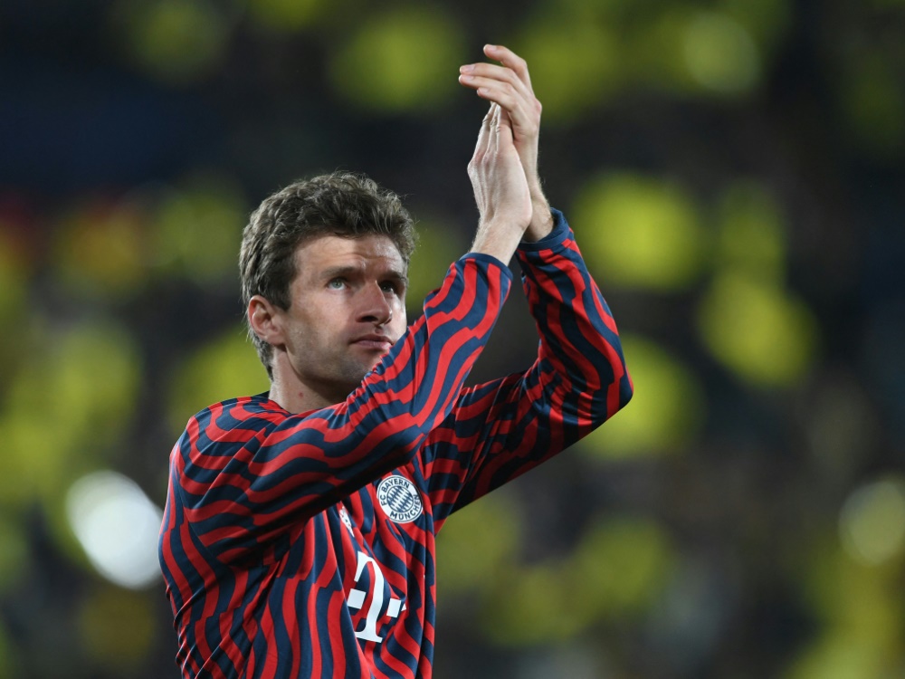 Macht sich Gedanken über Nachhaltigkeit: Thomas Müller (Foto: SID)