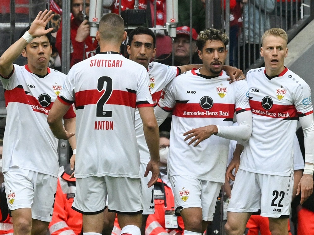 Der VfB Stuttgart reist in Spielpause in die USA (Foto: AFP/SID/KERSTIN JOENSSON)