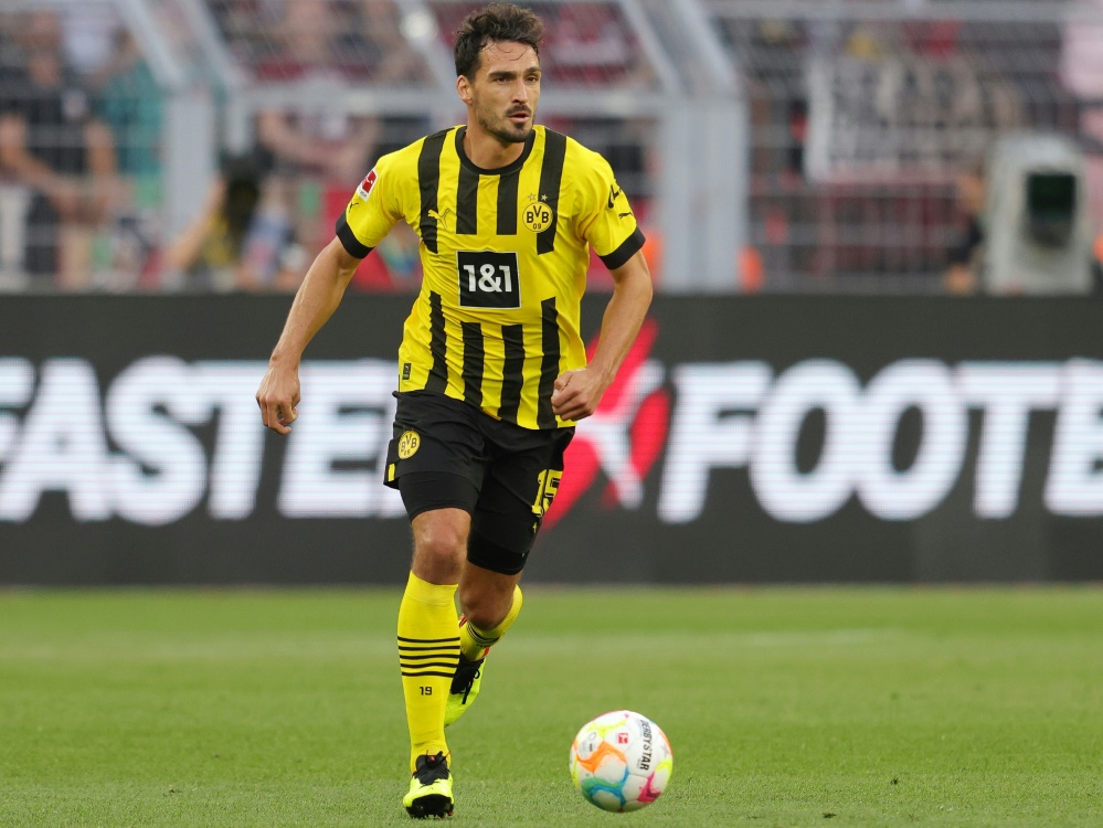 Verteidiger Hummels kehrt in die Startelf zurück (Foto: FIRO/FIRO/SID)