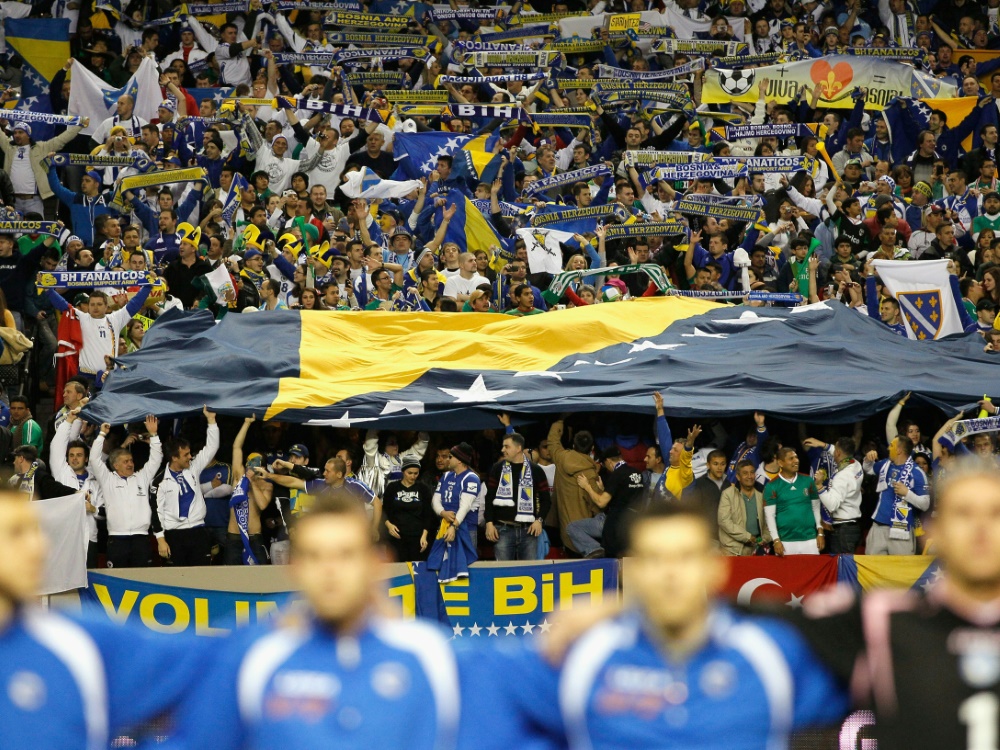 Bosnien-Herzegowina: Testspiel wird verschoben (Foto: AFP/GETTY IMAGES/SID/KEVIN C. COX)