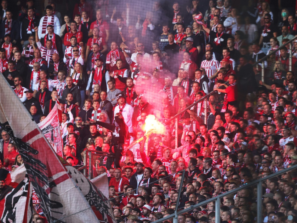 Hohe Strafe für den 1. FC Köln (Foto: FIRO/FIRO/SID)