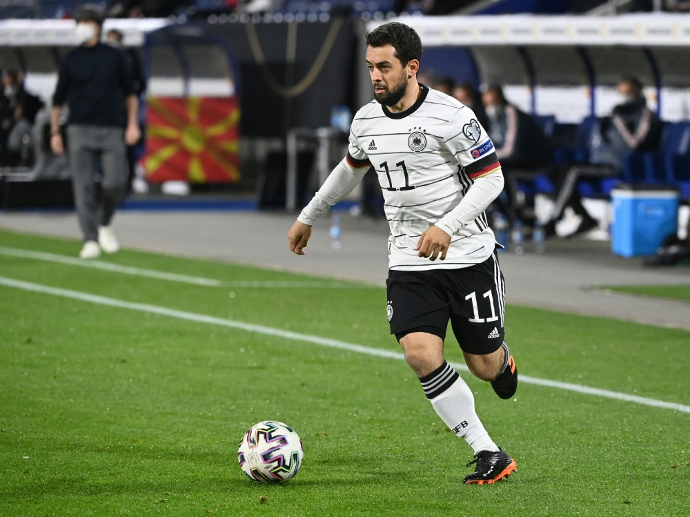 Spielte 2021 noch für Deutschland: Amin Younes (Foto: AFP/SID/INA FASSBENDER)