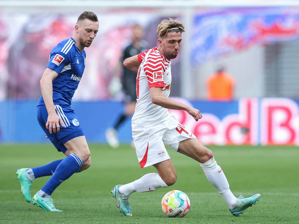 Hat noch große Ziele mit RB: Kevin Kampl (Foto: AFP/SID/RONNY HARTMANN)