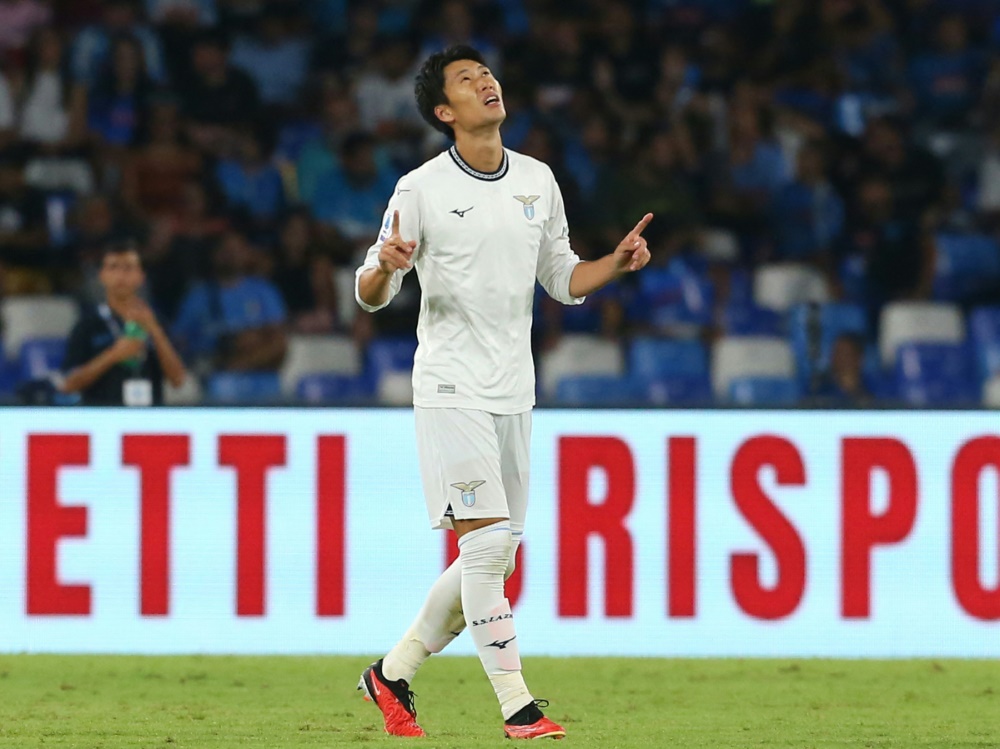 Daichi Kamada schießt Lazio zum Sieg (Foto: AFP/SID/CARLO HERMANN)
