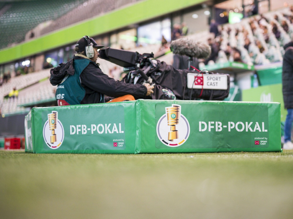 Achtelfinale im DFB-Pokal steht (Foto: Imago/Noah Wedel/Imago/Noah Wedel/SID/IMAGO/Noah Wedel)