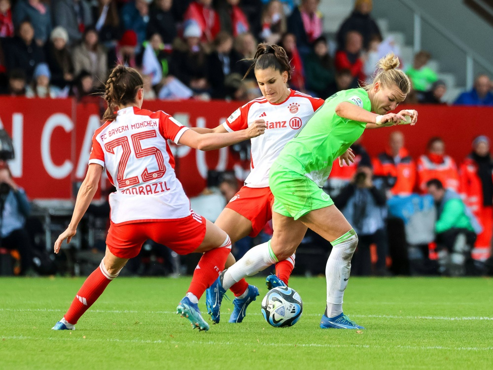 München siegte knapp im Topspiel (Foto: IMAGO/Eibner/IMAGO/Eibner/SID/IMAGO/Eibner-Pressefoto/Jenni Maul)