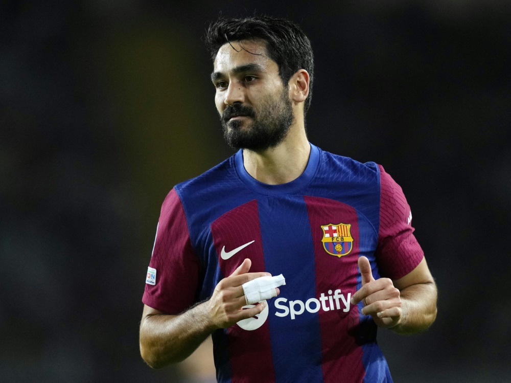 Zufrieden bei Barca: Ilkay Gündogan (Foto: AFP/SID/PAU BARRENA)