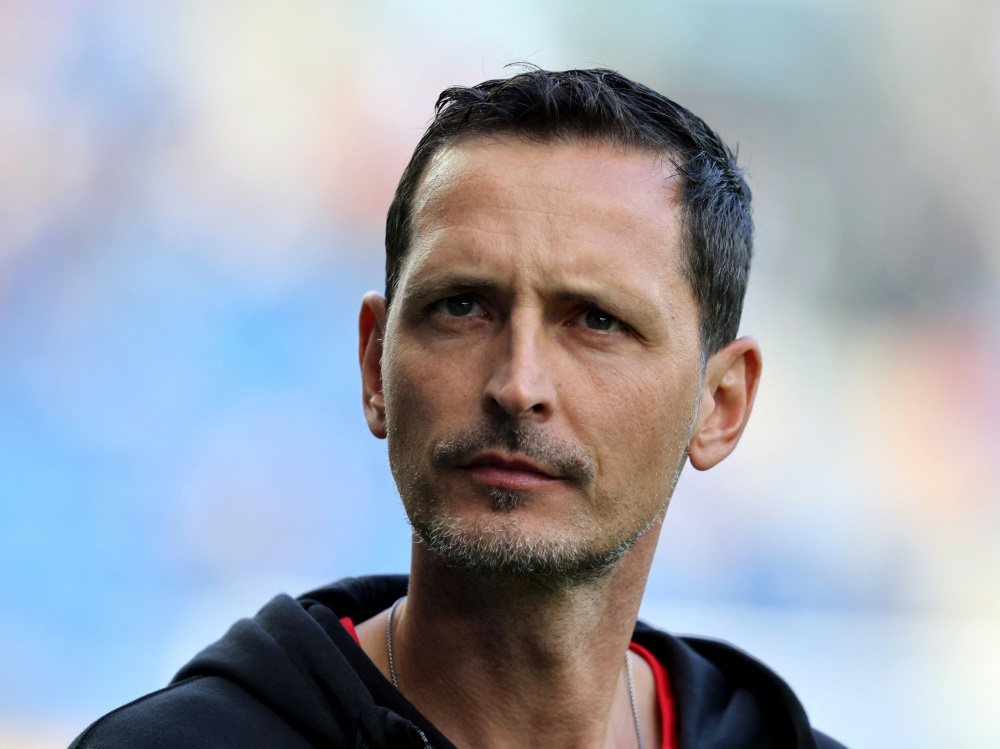 Dino Topmöller will im Pokal weiterkommen (Foto: AFP/SID/DANIEL ROLAND)