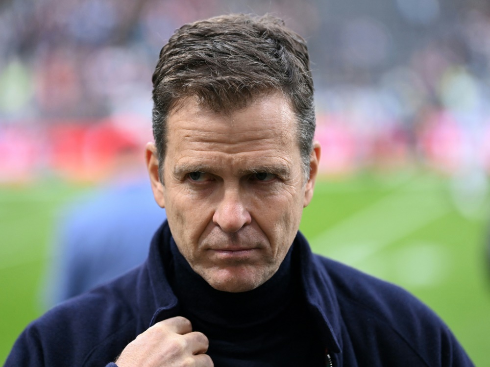 Seit einem Jahr nicht mehr beim DFB: Oliver Bierhoff (Foto: AFP/SID/KIRILL KUDRYAVTSEV)