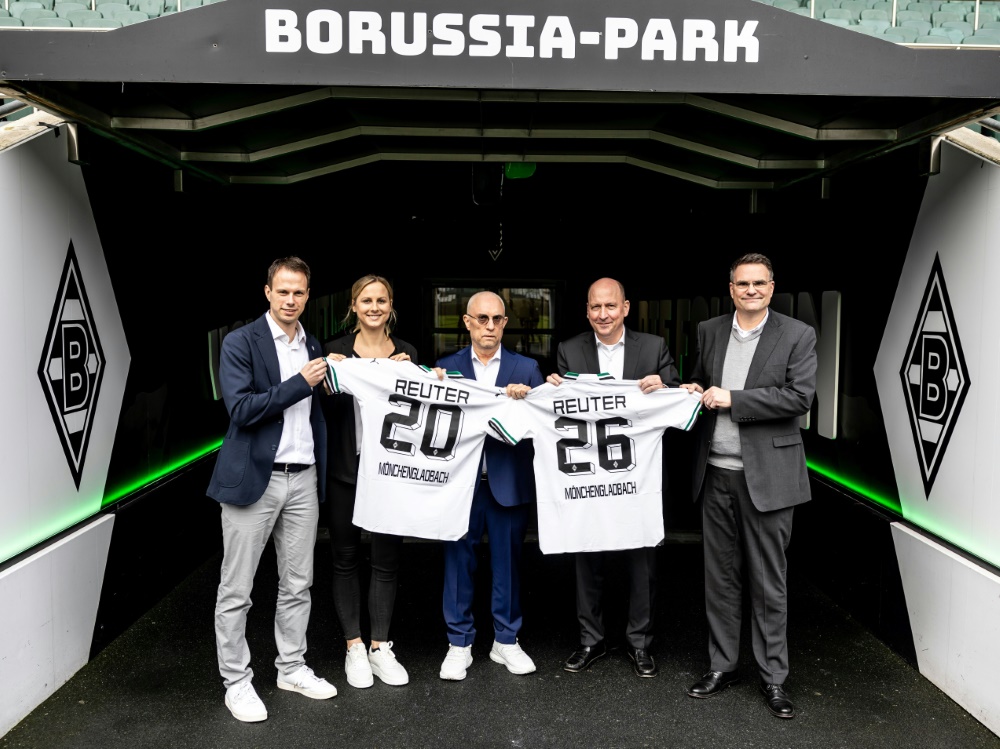 Die Borussia hat einen neuen Hauptsponsor (Foto: Borussia Mönchengladbach/Reuter/Borussia Mönchengladbach/Reuter/SID)