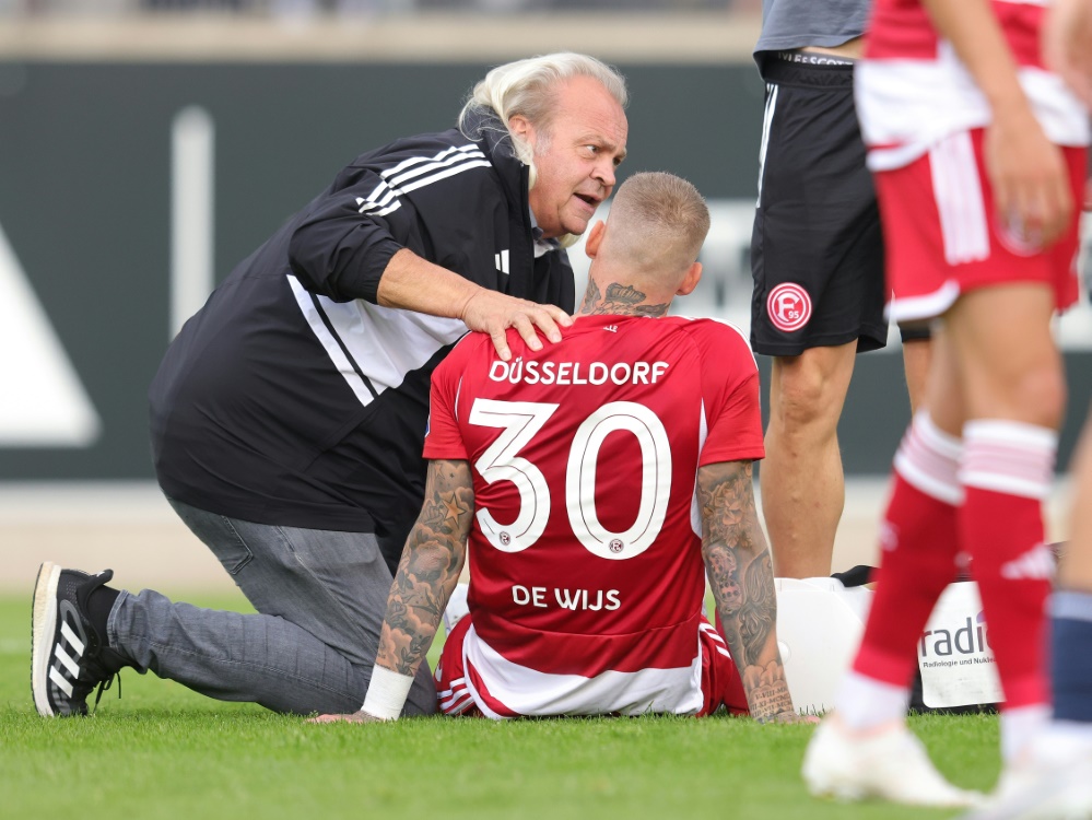 Rückschlag für Fortuna und de Wijs (Foto: FIRO/FIRO/SID)