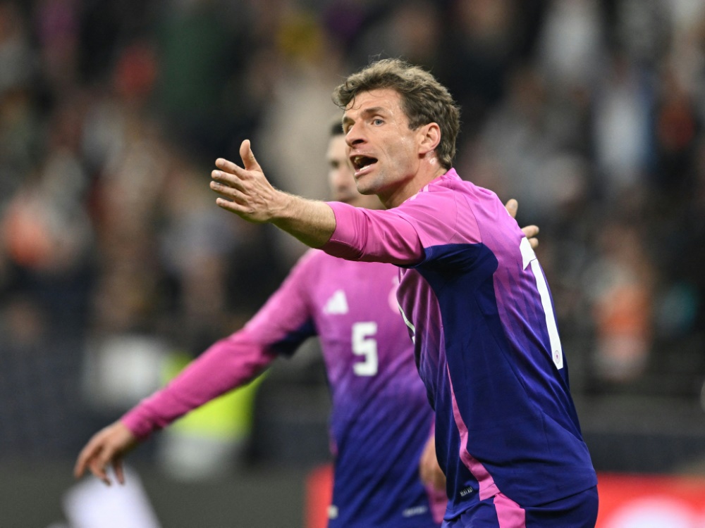 Nationalspieler Thomas Müller (Foto: AFP/SID/INA FASSBENDER)