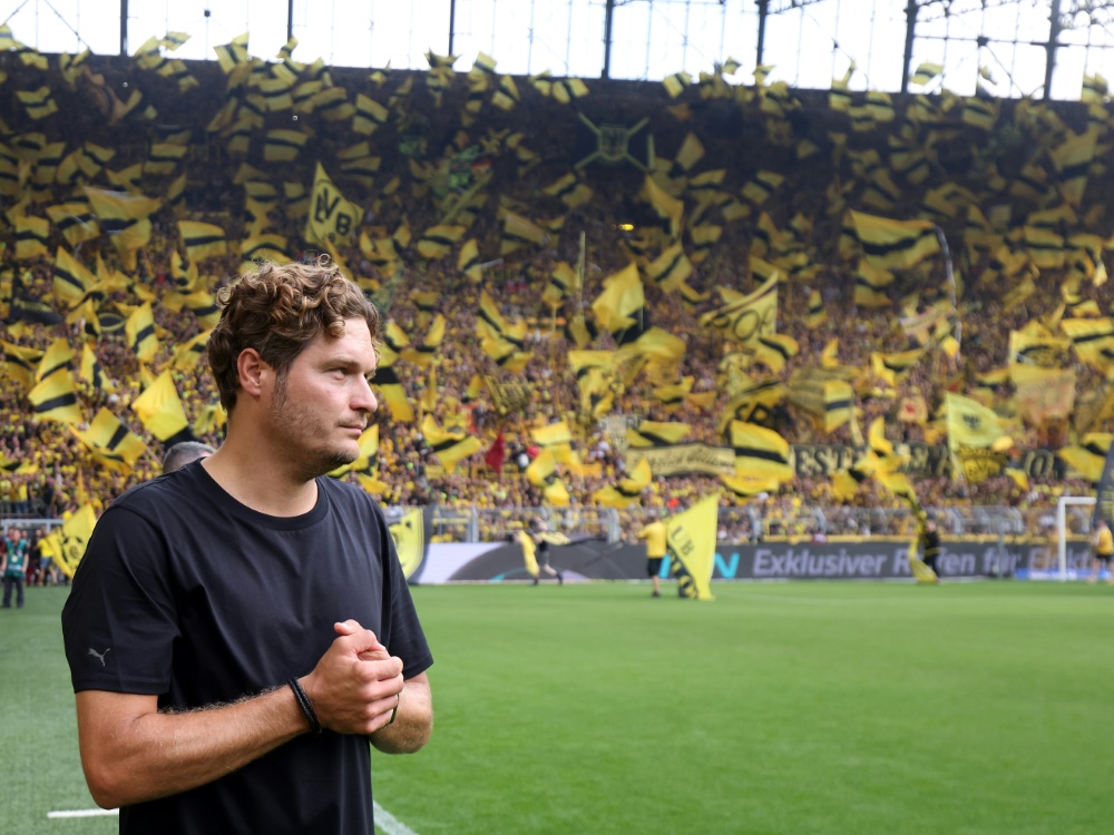 Edin Terzic ist selbst Fan von Borussia Dortmund (Foto: firo Sportphoto/firo Sportphoto/SID/Ralf Ibing)