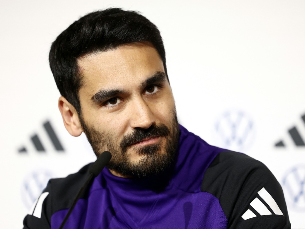 DFB-Kapitän Ilkay Gündogan (Foto: AFP/SID/FRANCK FIFE)