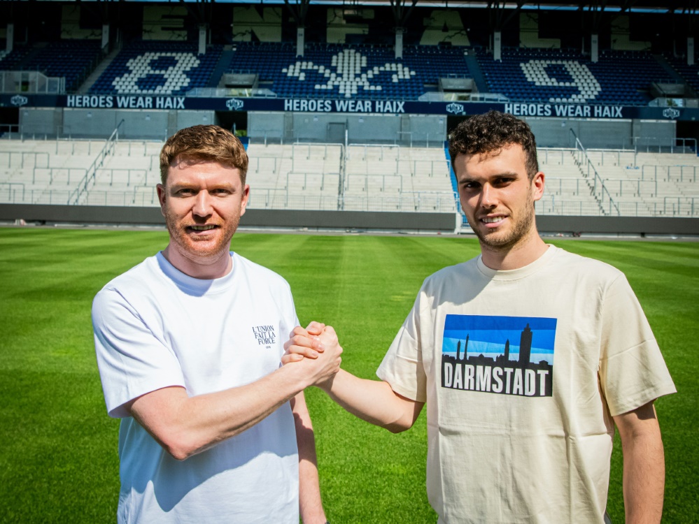 Sergio Lopez (r.) wechselt in die 2. Bundesliga (Foto: SV Darmstadt 98/SV Darmstadt 98/SV Darmstadt 98)