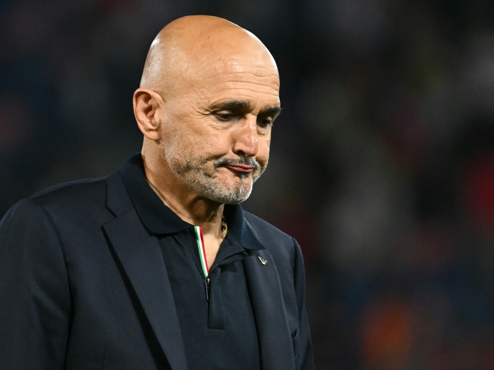 Luciano Spalletti war mit dem Remis nicht zufrieden (Foto: AFP/SID/ALBERTO PIZZOLI)