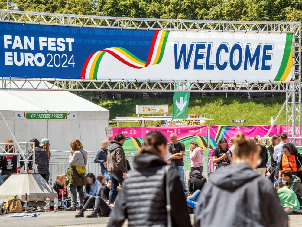 EM-Fanfest auf der Münchner Theresienwiese (Foto: IMAGO/IMAGO/SID/IMAGO)