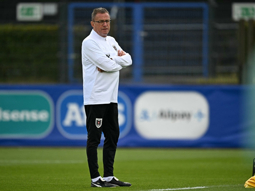 Steht vor seiner ersten EM: Ralf Rangnick (Foto: AFP/SID/GABRIEL BOUYS)