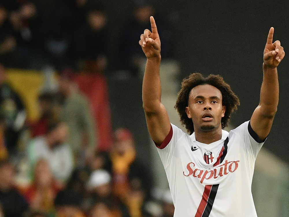 Oranje-Nachrücker: Joshua Zirkzee vom FC Bologna. (Foto: AFP/SID/Filippo MONTEFORTE)