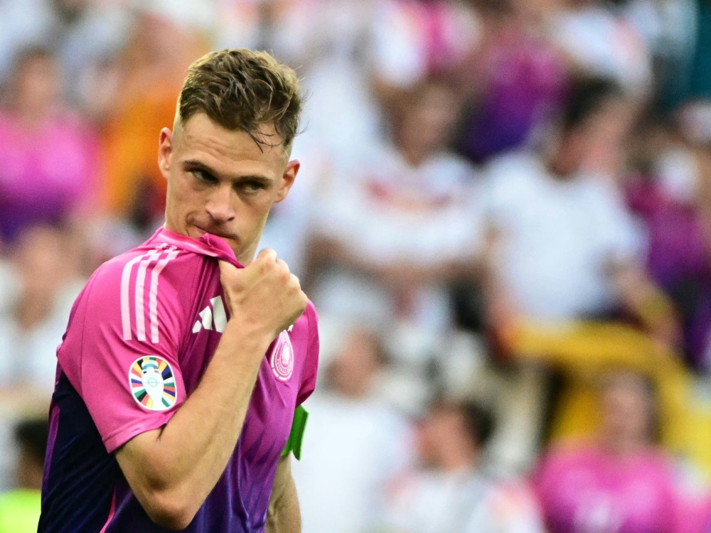 Joshua Kimmich rätselte im DFB-Camp (Foto: AFP/SID/TOBIAS SCHWARZ)