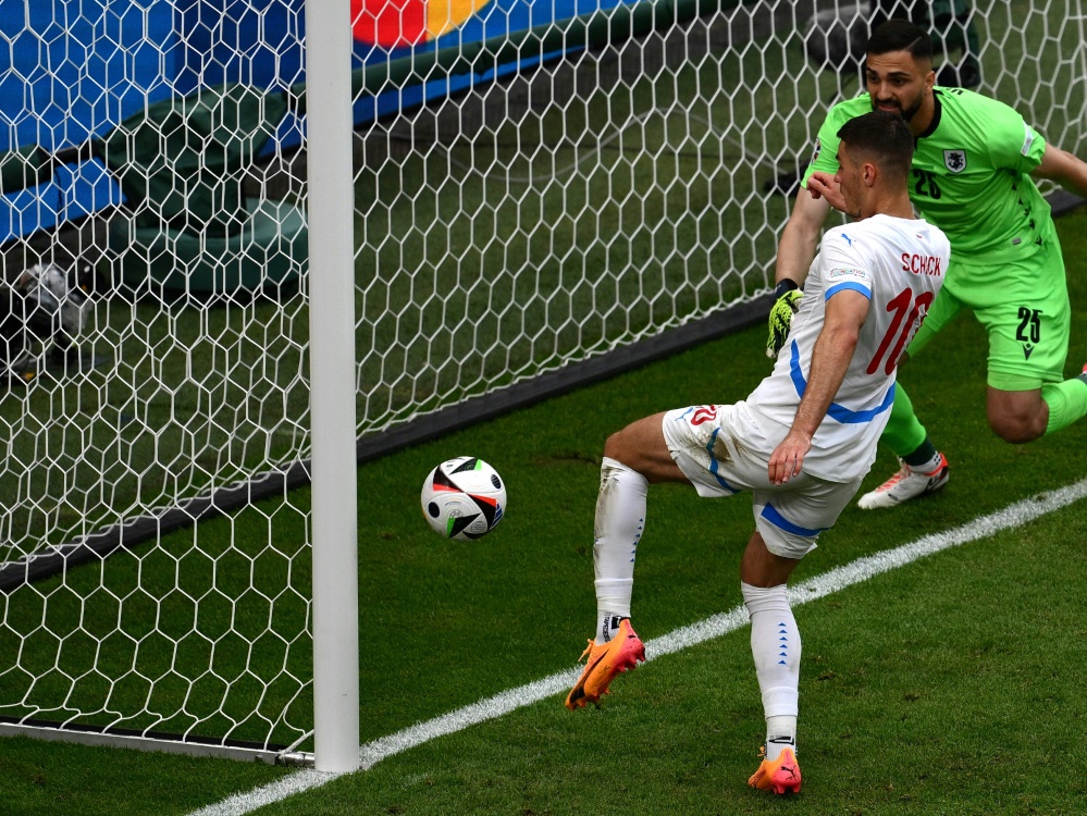 Tor für Tschechien: Patrik Schick (Foto: AFP/AFP/Christophe SIMON)