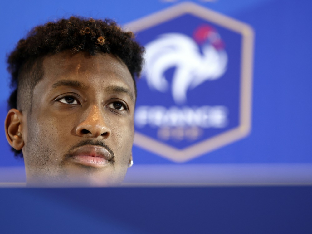 Kingsley Coman peilt den EM-Titel mit Frankreich an (Foto: AFP/SID/FRANCK FIFE)