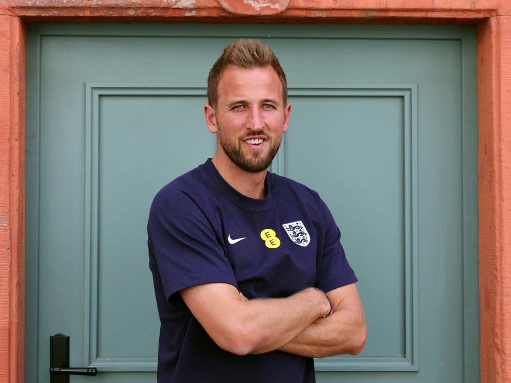 Kane äußerte sich zur Kritik am englischen Team (Foto: AFP/SID/Adrian DENNIS)